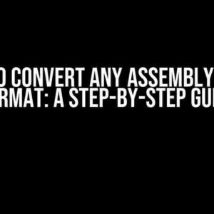 How to Convert Any Assembly in CGR Format: A Step-by-Step Guide