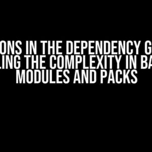 Versions in the Dependency Graph: Unraveling the Complexity in Ballerina Modules and Packs